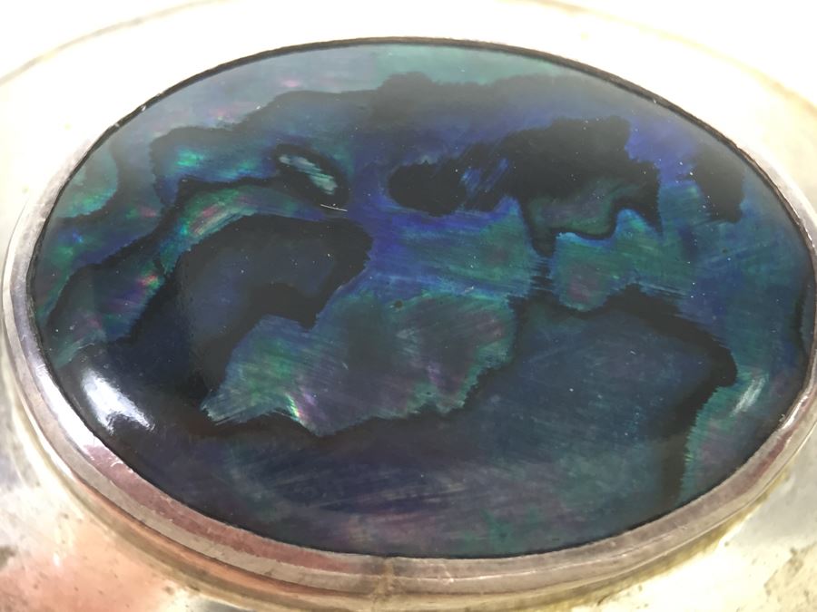 Vintage Signed Ben F. Chavez Sterling Silver Brooch Pendant Navajo Native American [Photo 10]