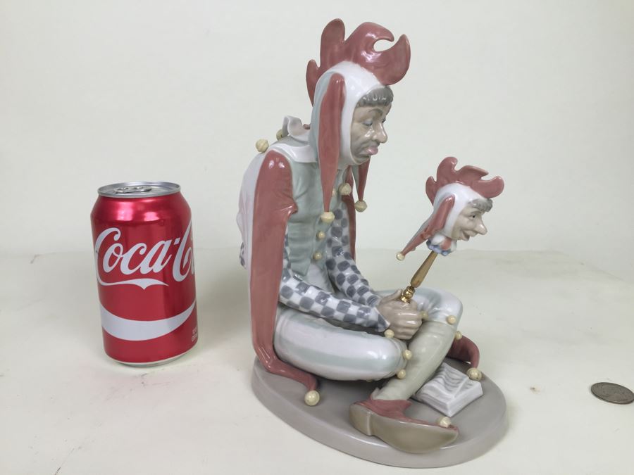 Limited Edition Norman Rockwell Lladro Court Jester Estimate $500 [Photo 8]