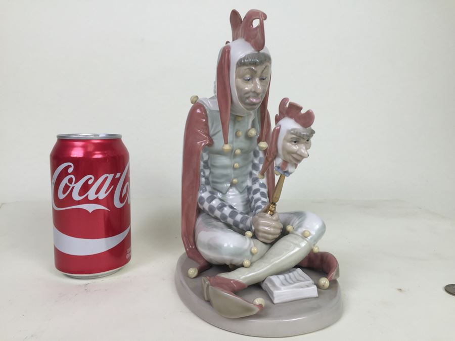 Limited Edition Norman Rockwell Lladro Court Jester Estimate $500 [Photo 4]