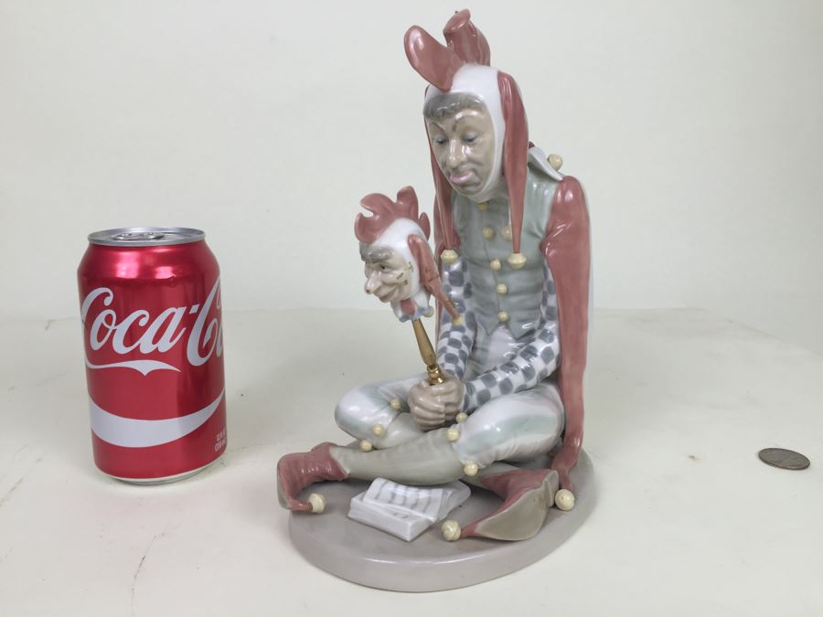 Limited Edition Norman Rockwell Lladro Court Jester Estimate $500 [Photo 13]