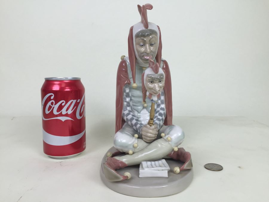 Limited Edition Norman Rockwell Lladro Court Jester Estimate $500