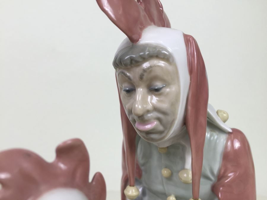 Limited Edition Norman Rockwell Lladro Court Jester Estimate $500 [Photo 14]