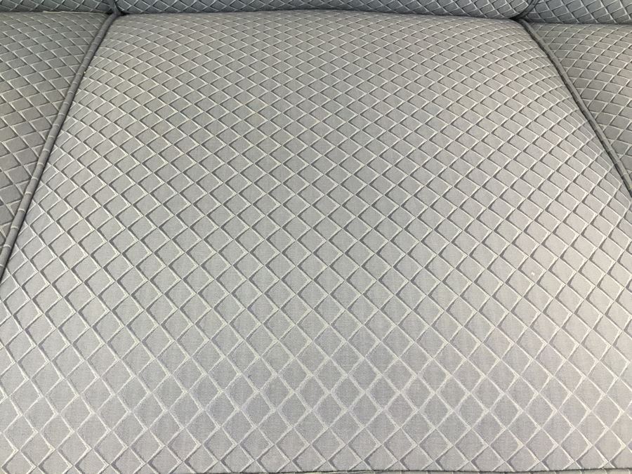 Stylish Blue Sofa With Clean Modern Lines [Photo 8]