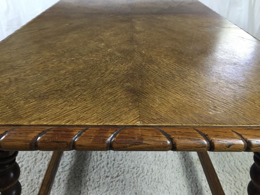 Vintage Barley Twist Wooden Coffee Table [Photo 12]
