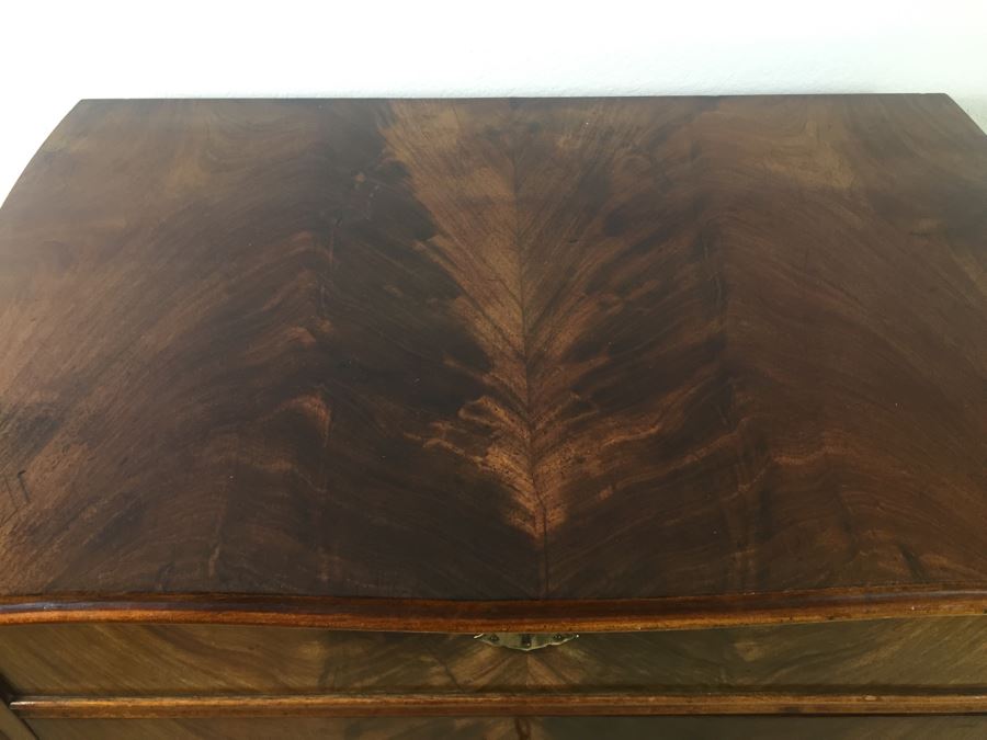 Stunning Antique Chest Of Drawers With Flip Top, Lockable Drawers And Skeleton Key [Photo 4]