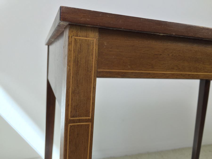 Vintage Inlaid Wood Nesting Tables [Photo 10]