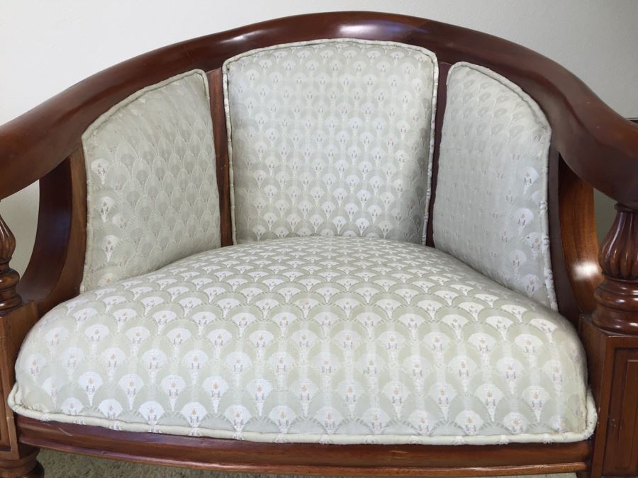 Pair Of Fabulous Turned Wood Armchairs [Photo 7]