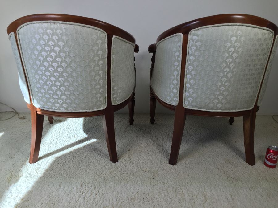 Pair Of Fabulous Turned Wood Armchairs [Photo 13]