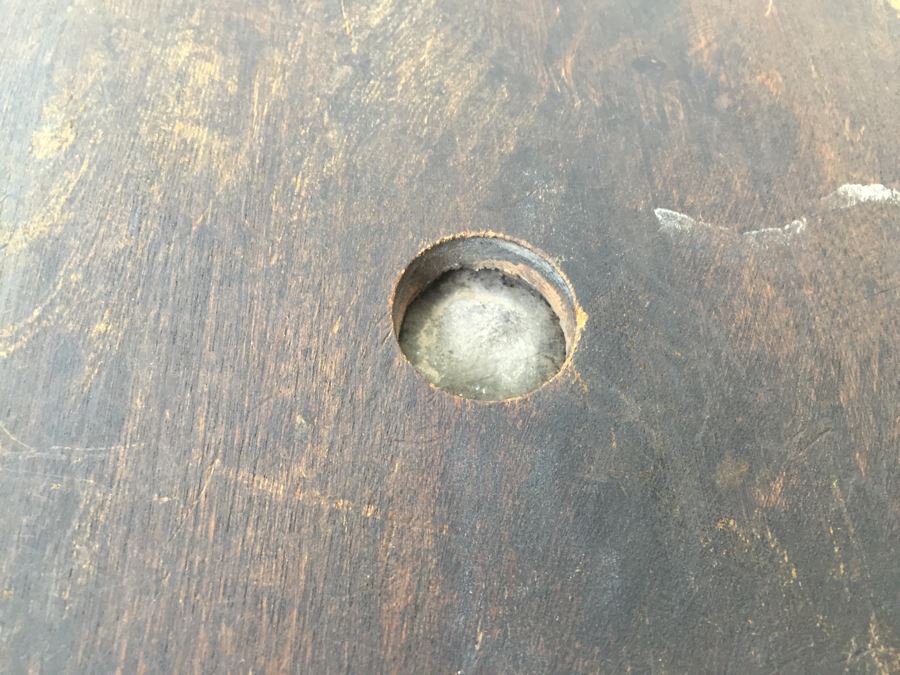 Vintage Wooden Fireplace Bellows With Brass Deer Plaque [Photo 11]