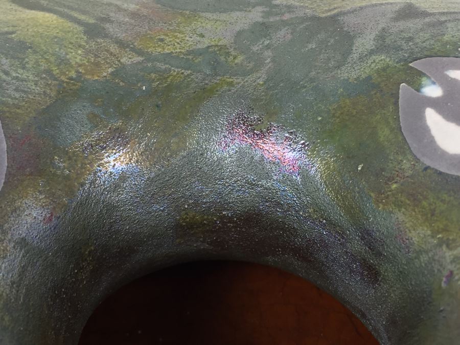 Southwest Raku Pottery Signed J. Diller Bear Sculpture Pottery [Photo 14]