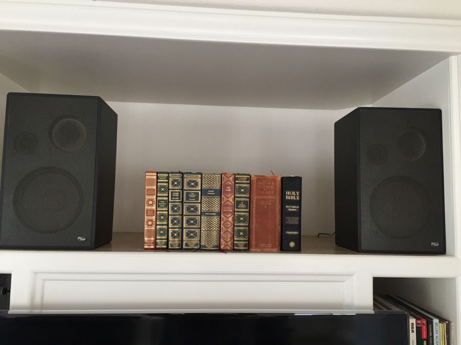 Denon Stereo System With Denon Receiver DRA-325R, Denon Quartz Record Player DP-23F, Denon Compact Disc Player DCD-660 And Hilton FL 100 German Speakers Plus Extra Audio-Technica Record Player Needle AT201EP  [Photo 3]