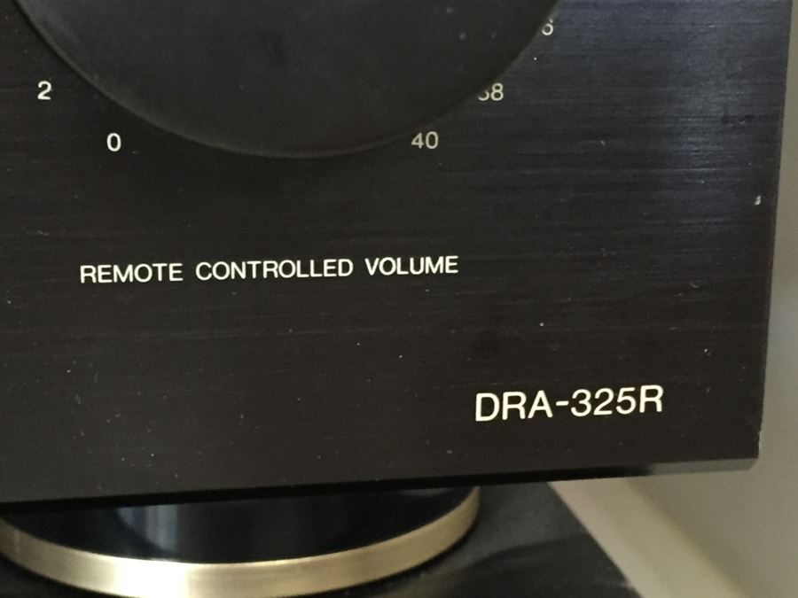 Denon Stereo System With Denon Receiver DRA-325R, Denon Quartz Record Player DP-23F, Denon Compact Disc Player DCD-660 And Hilton FL 100 German Speakers Plus Extra Audio-Technica Record Player Needle AT201EP  [Photo 11]