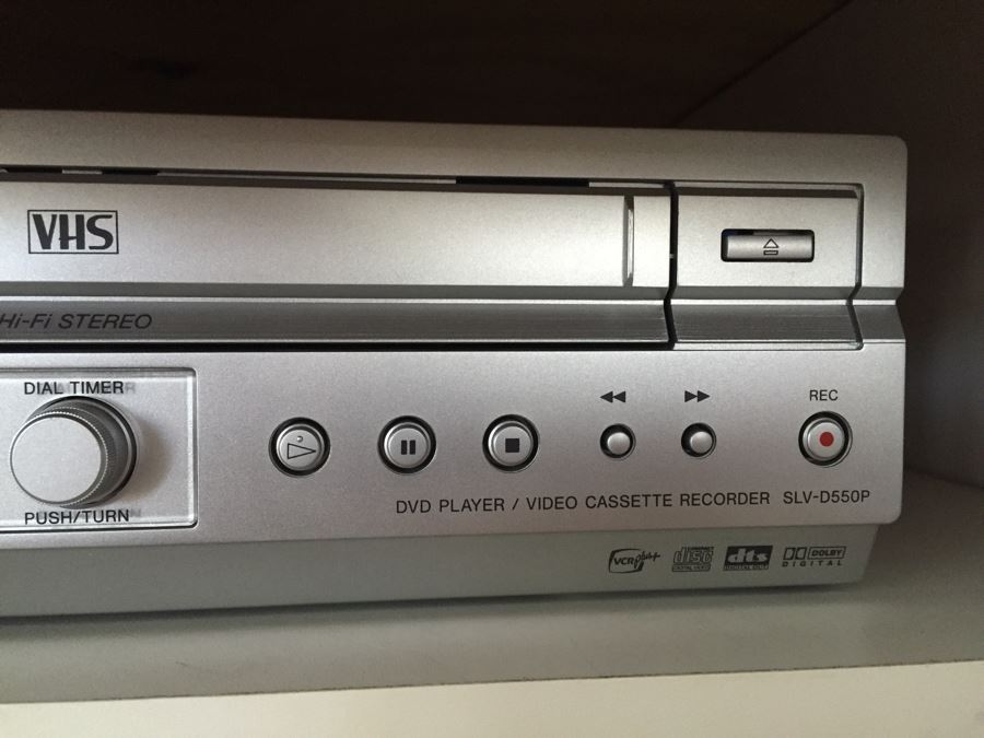 SONY DVD Player And VCR SLV-D550P [Photo 4]