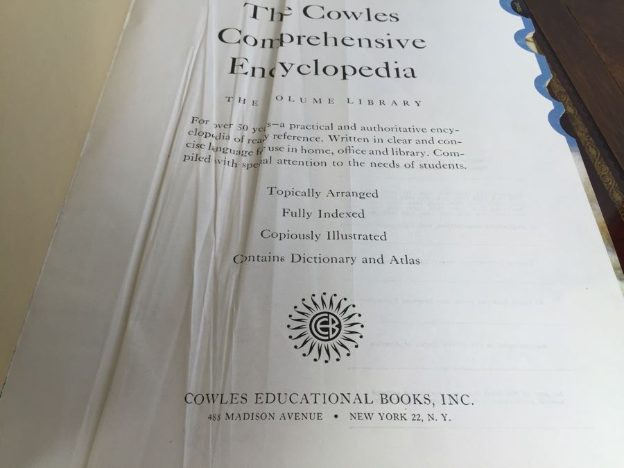 The Cowles Comprehensive Encyclopedia The Volume Library 1964 [Photo 6]