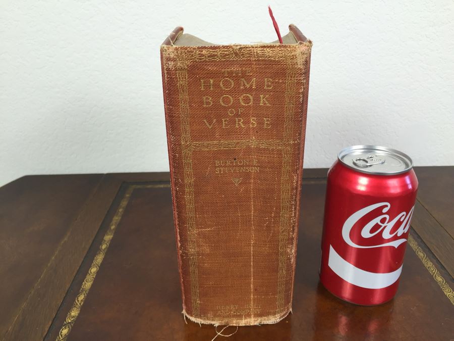 The Home Book Of Verse Book By Burton Egbert Stevenson 1926