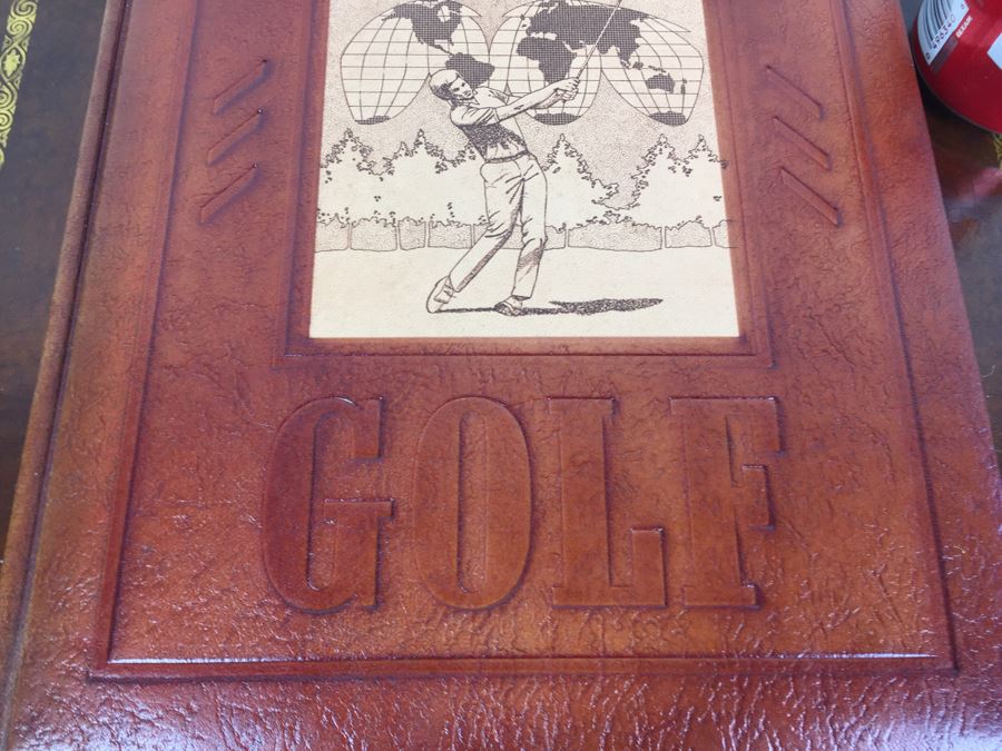 Special Edition Leather Bound The World Atlas Of Golf By Brown & Bigelow [Photo 5]