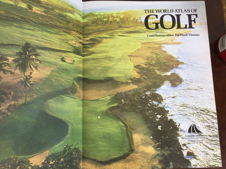 Special Edition Leather Bound The World Atlas Of Golf By Brown & Bigelow [Photo 6]
