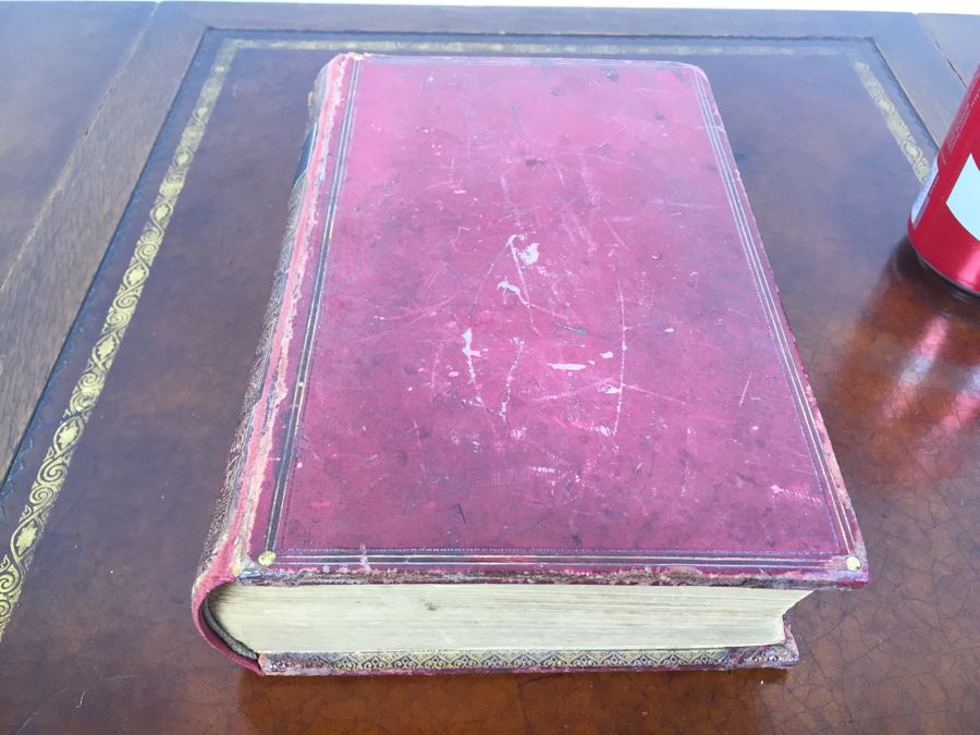 Antique First Edition Book Dombey And Son By Charles Dickens With Illustrations By H. K. Browne London Bradbury And Evans 1848 [Photo 7]
