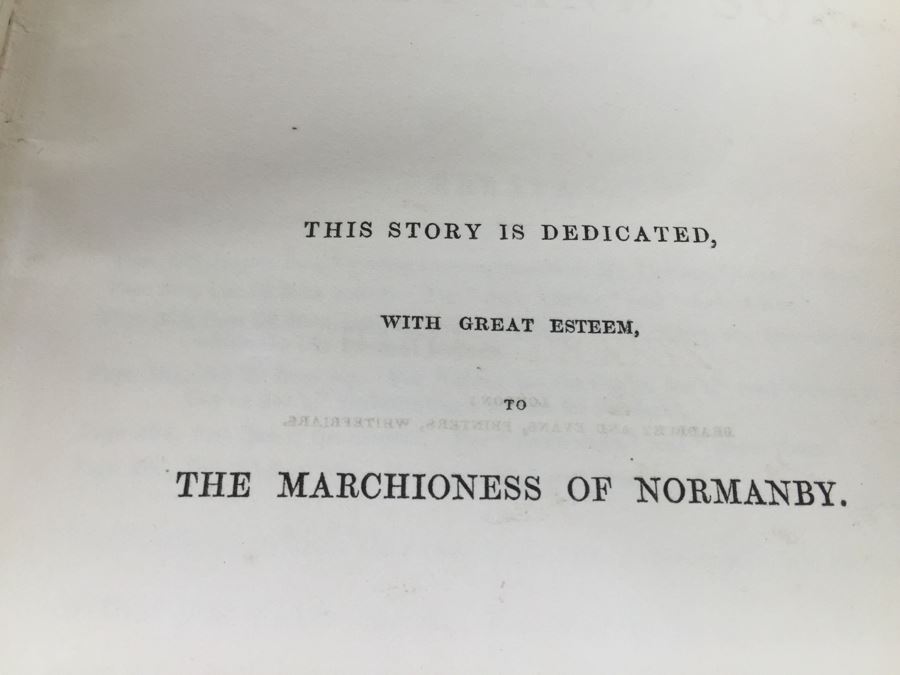 Antique First Edition Book Dombey And Son By Charles Dickens With Illustrations By H. K. Browne London Bradbury And Evans 1848 [Photo 19]
