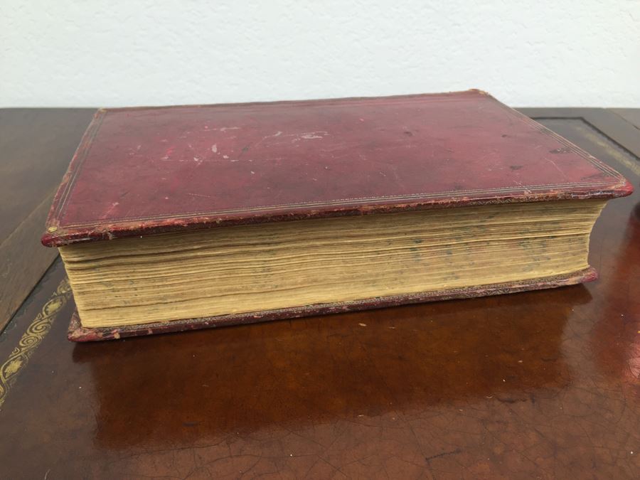 Antique First Edition Book Dombey And Son By Charles Dickens With Illustrations By H. K. Browne London Bradbury And Evans 1848 [Photo 26]