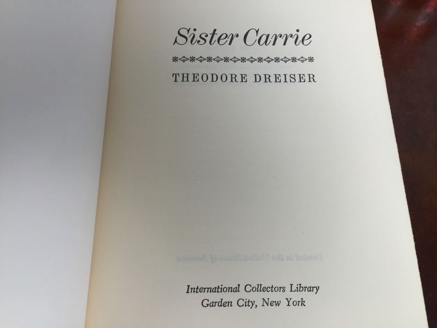 Set Of 7 Leather Bound International Collectors Library Books - Vanity Fair By William Makepeace Thackeray, Camille By Alexandre Dumas, Victory By Joseph Conrad And More [Photo 13]