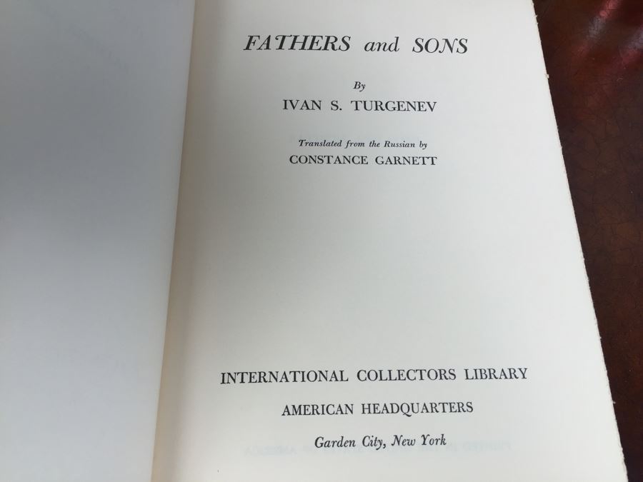 Set Of 7 Leather Bound International Collectors Library Books - Vanity Fair By William Makepeace Thackeray, Camille By Alexandre Dumas, Victory By Joseph Conrad And More [Photo 12]