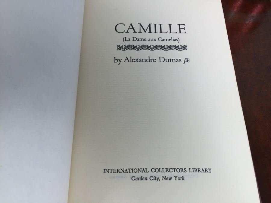 Set Of 7 Leather Bound International Collectors Library Books - Vanity Fair By William Makepeace Thackeray, Camille By Alexandre Dumas, Victory By Joseph Conrad And More [Photo 14]