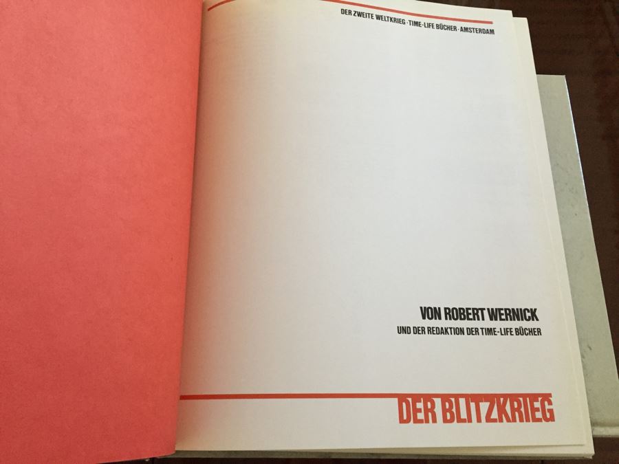 Der Zweite Weltkrieg Time Life Books Collection Of World War II Books Detailing WWII Written In German [Photo 3]