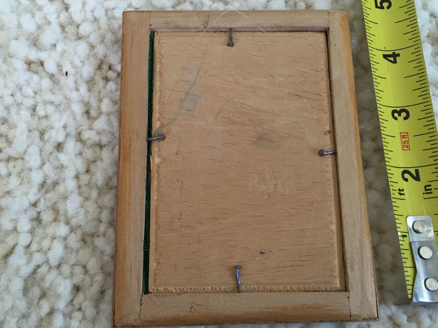 Framed Chinese Bird Painting On Porcelain [Photo 9]