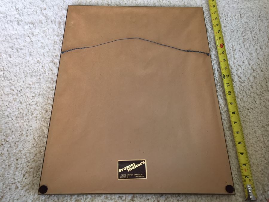 Framed Japanese Woodblock Print [Photo 15]