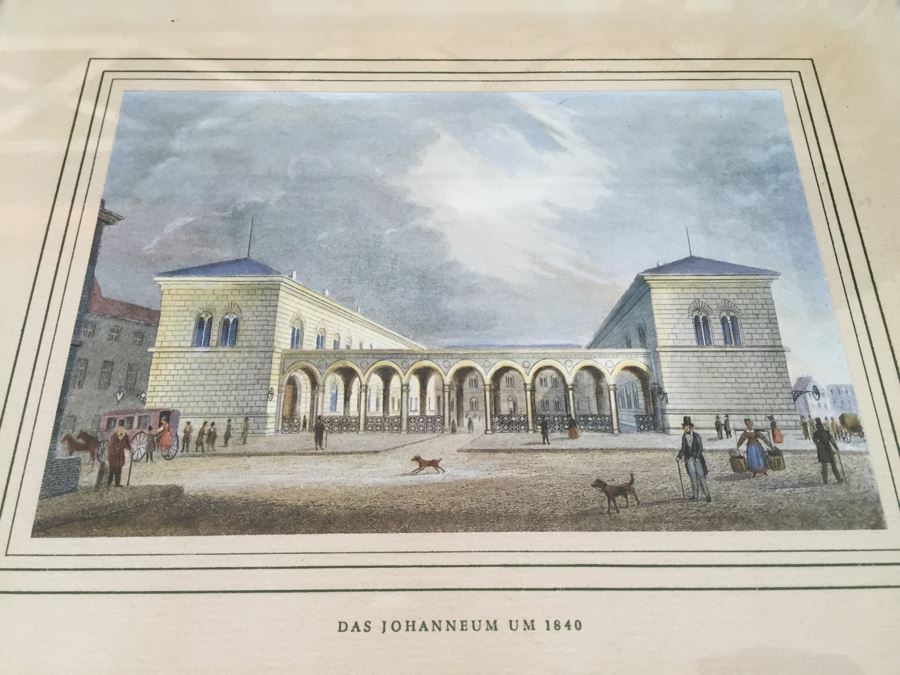 Set Of 9 Framed German Landscape Prints [Photo 5]