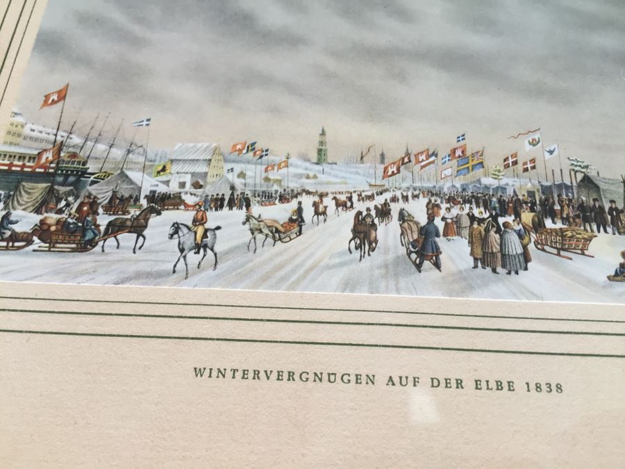 Set Of 9 Framed German Landscape Prints [Photo 19]