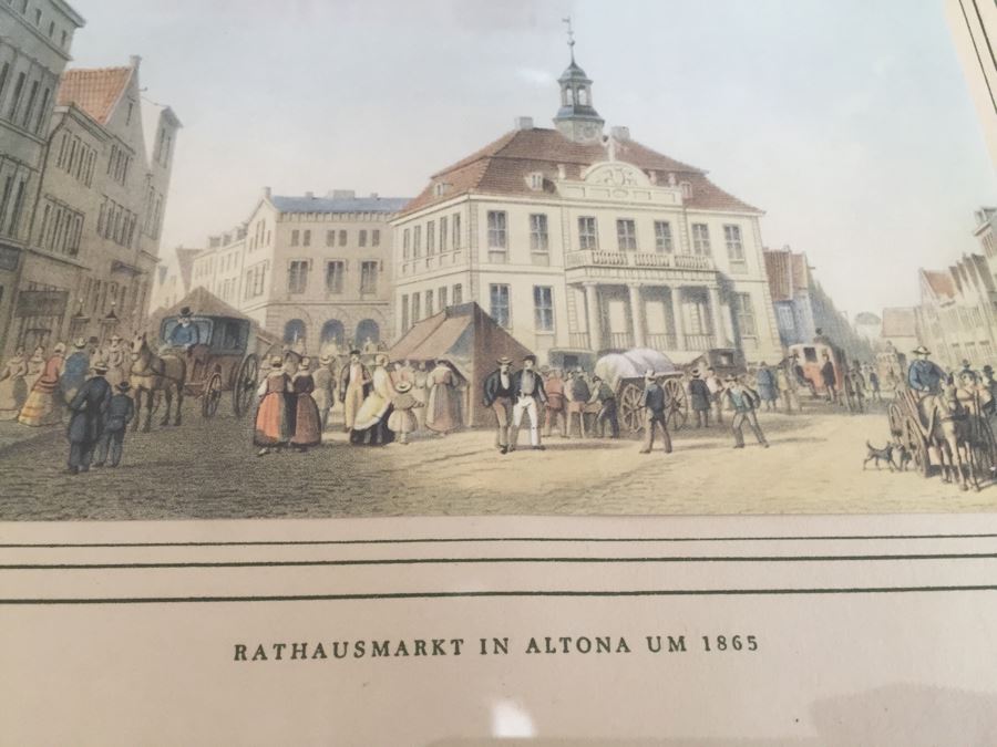 Set Of 9 Framed German Landscape Prints [Photo 11]