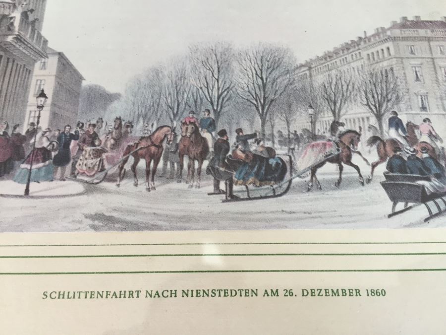 Set Of 9 Framed German Landscape Prints [Photo 15]