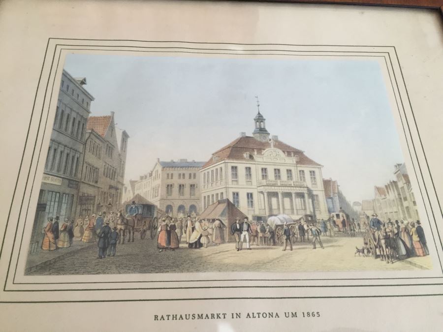 Set Of 9 Framed German Landscape Prints [Photo 10]