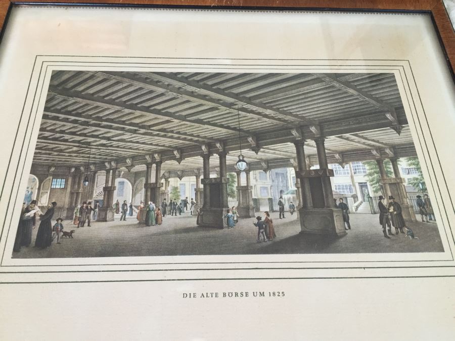 Set Of 9 Framed German Landscape Prints [Photo 12]