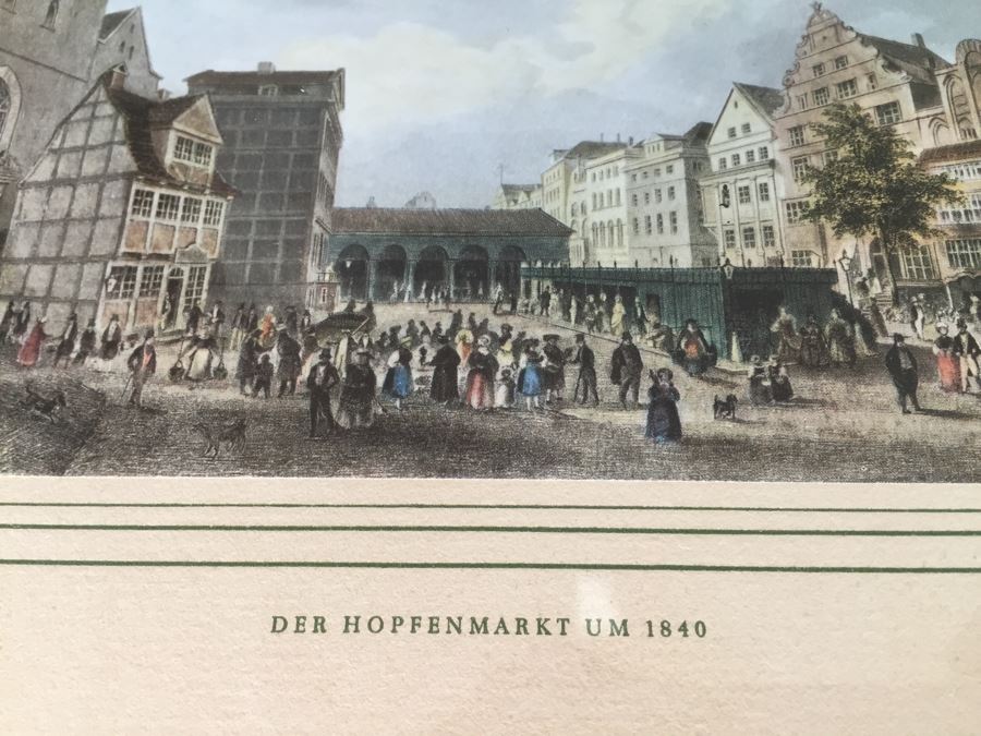 Set Of 9 Framed German Landscape Prints [Photo 17]