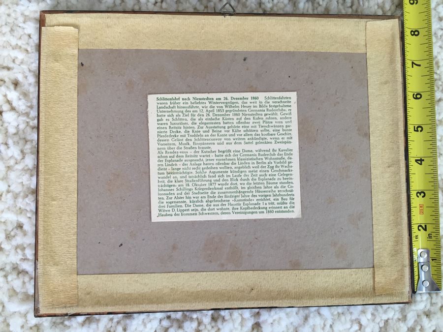 Set Of 9 Framed German Landscape Prints [Photo 20]