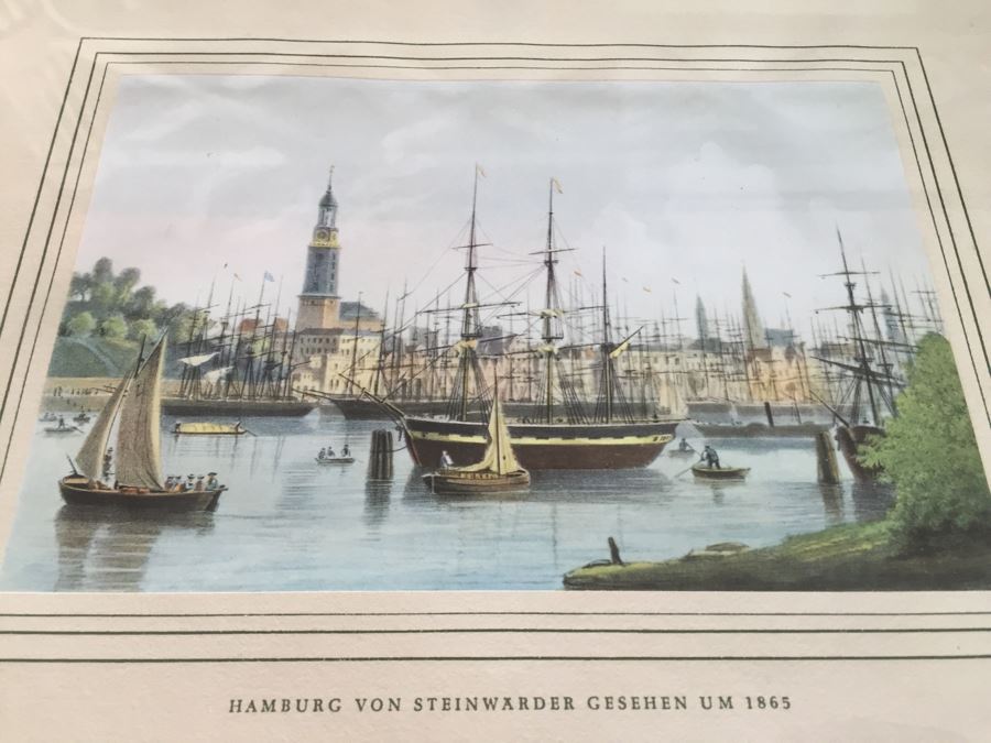 Set Of 9 Framed German Landscape Prints [Photo 6]