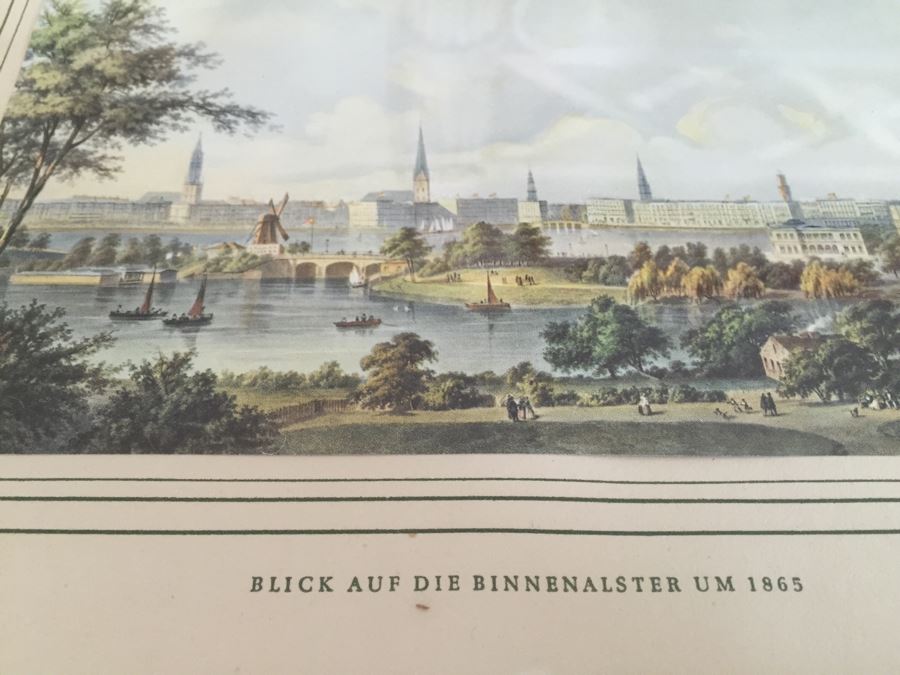 Set Of 9 Framed German Landscape Prints [Photo 7]