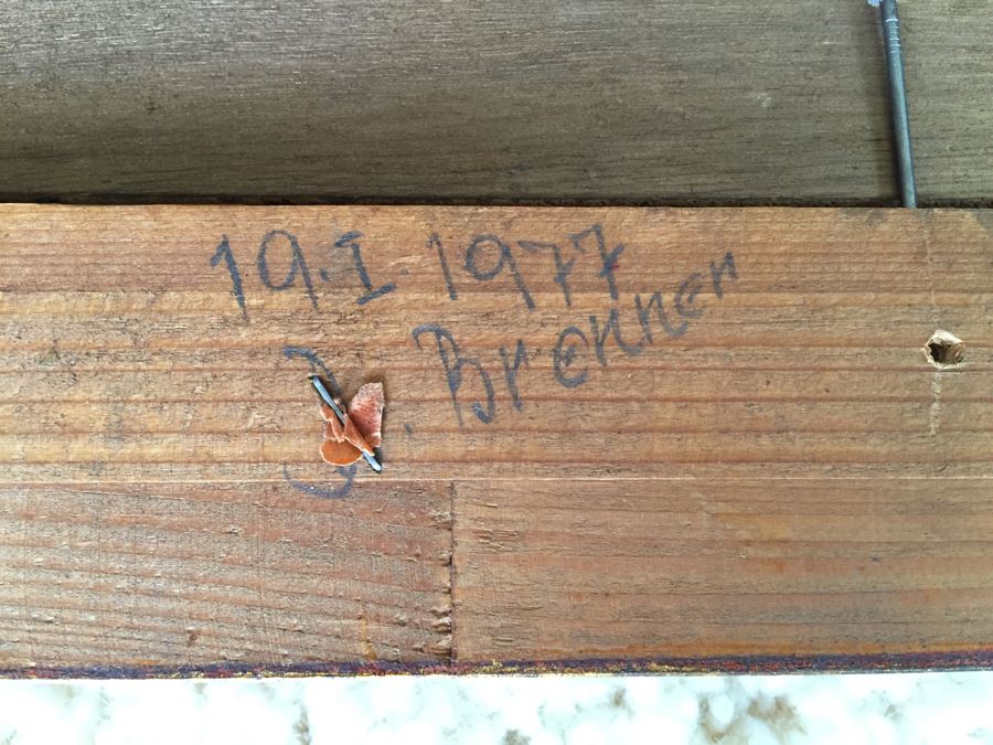 Nicely Framed Original Still Life Oil Painting Hand Signed By Artist Signature Illegible [Photo 16]