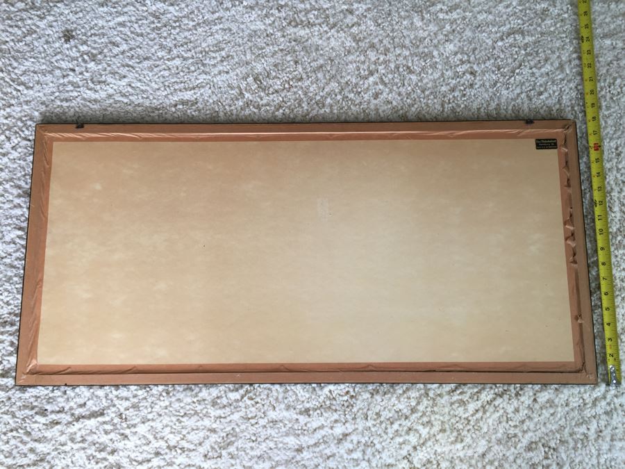 Large Framed Panoramic Print Of Hamburg Germany Port [Photo 19]