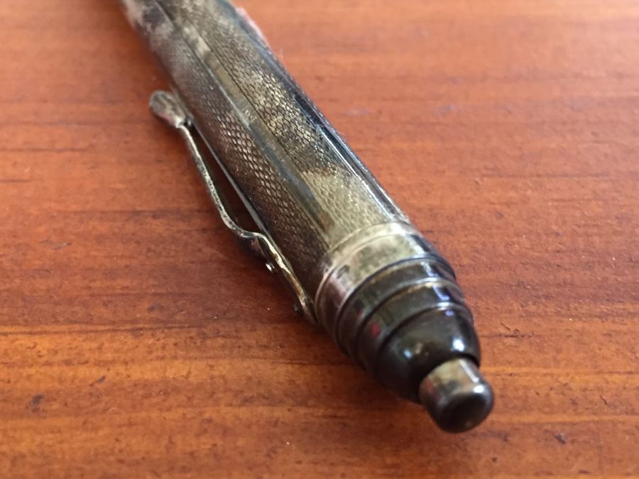 Von Hafen Hamburg Silver Ballpoint Pen Marked 935S [Photo 10]