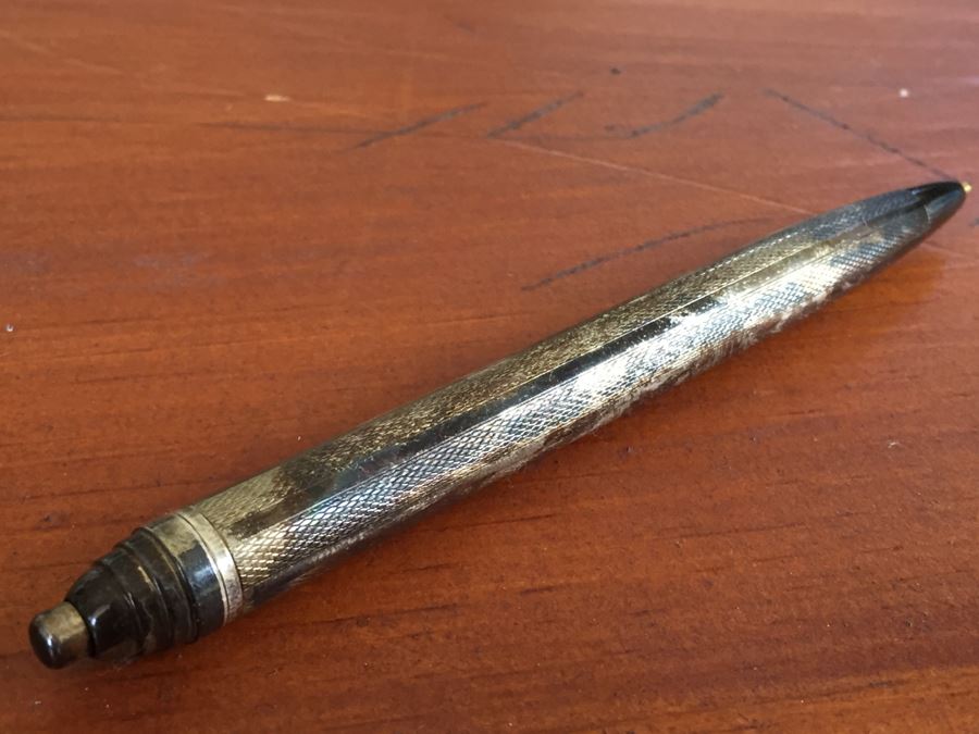 Von Hafen Hamburg Silver Ballpoint Pen Marked 935S [Photo 11]