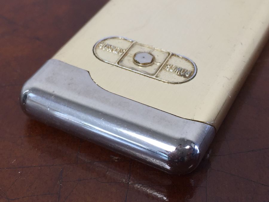 Vintage Kreisler Japan Gold Sleek Lighter [Photo 2]