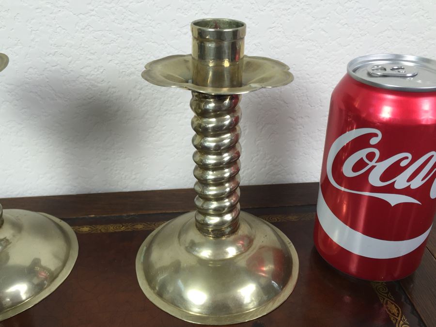 Home Decor Lot With Sterling Candle Holder, Box, English Pewter Mug And More [Photo 12]