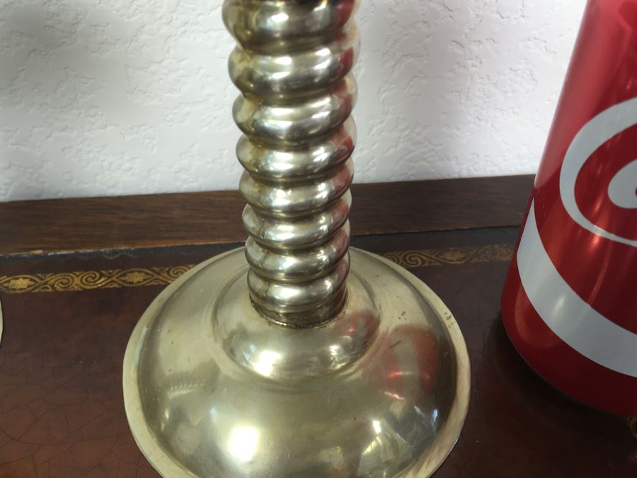 Home Decor Lot With Sterling Candle Holder, Box, English Pewter Mug And More [Photo 14]