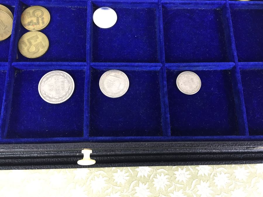 International Coin Collection In Nice 5-Drawer Presentation Box Organized By Country [Photo 52]