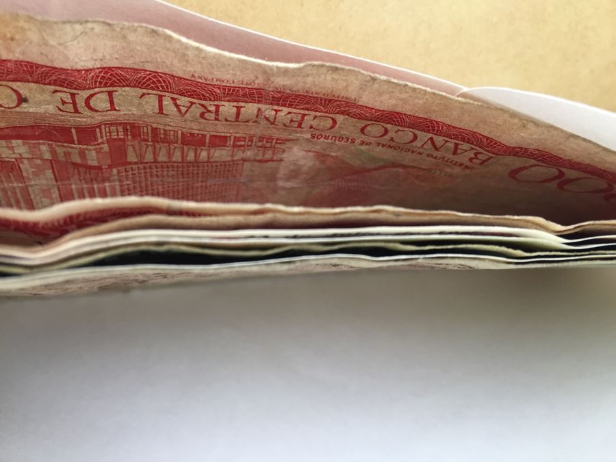 Huge Collection Of Internation Paper Money And Coins Organized By Country - Only Showing A Handful Of The Collection Within Shoebox [Photo 18]