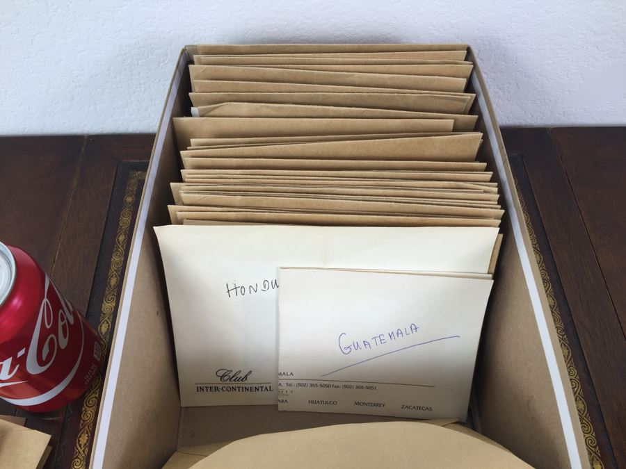 Huge Collection Of Internation Paper Money And Coins Organized By Country - Only Showing A Handful Of The Collection Within Shoebox [Photo 43]